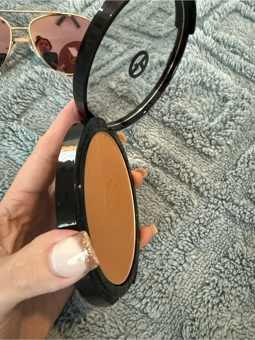 GIORGIO ARMANI 2026 BRONZER HIGHLIGHTER / nottt shiny !!  A must !!! with my $